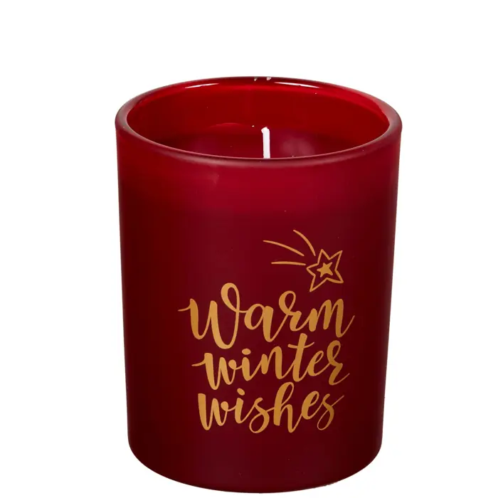 Weihnachts-Duftkerze „Warm Winter Wishes“ Fireside Warmth 45 h