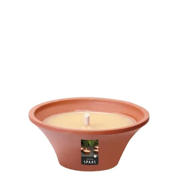 Flammschale Terracotta, 6 Std. Brenndauer