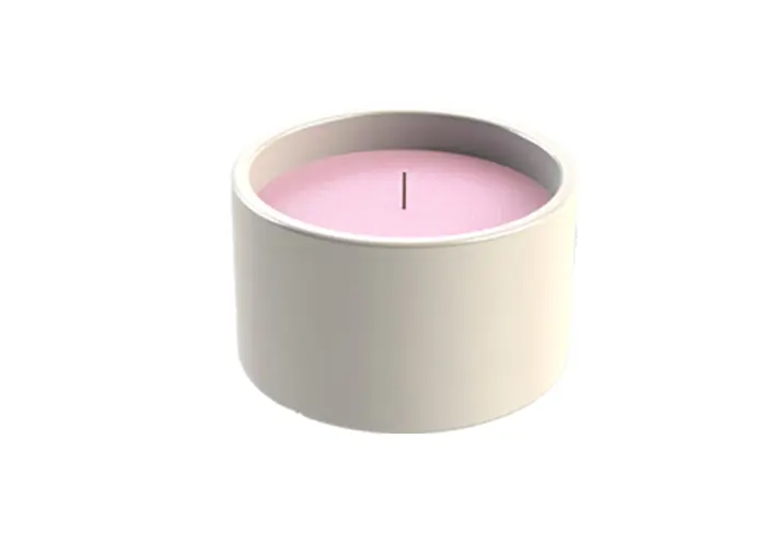 Citronella-Duftkerze „Hawaii Blüte“ in Tongefäß Ø 9,8 cm, 15 h