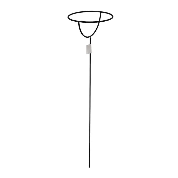 Kerzenhalter Garten zum Stecken, Metall Schwarz, 100 cm