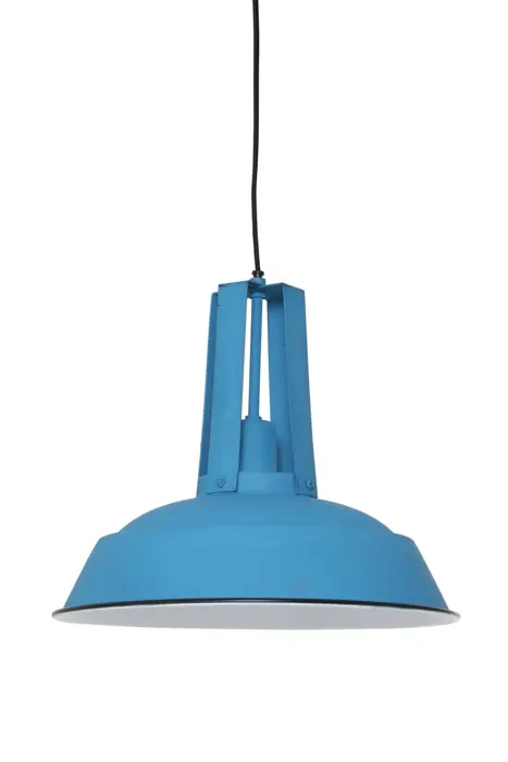 Deckenlampe Turquoise Wash und Weiß Light & Living Ø 34 cm E27