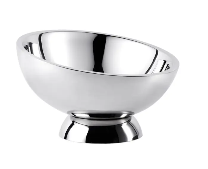 Champagnerbowl doppelwandig Edelstahl 43 cm
