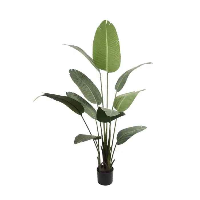 Künstliche Bananenpflanze 160 cm mit Topf