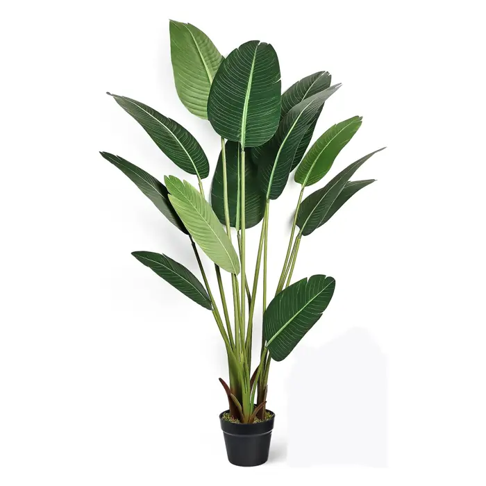 Künstliche Bananenpflanze 180 cm mit Topf