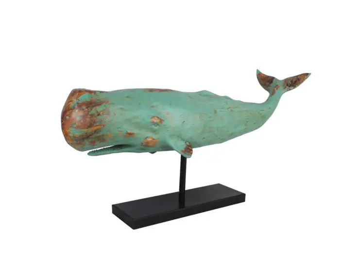 Wal-Figur XXL auf Standfuß 77 cm