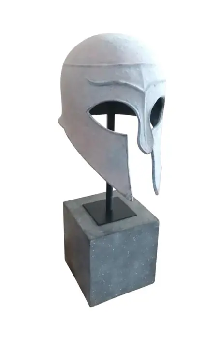 Gladiator-Helm Deko XL auf Standfuß 56 cm – 27 × 21 × 56 cm