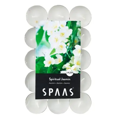 Duftteelichter Jasmin – 30 Stück, 4,5 h