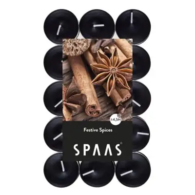 Duftteelichter Festive Spices – Winter Spices – 30 Stück, 4,5 h