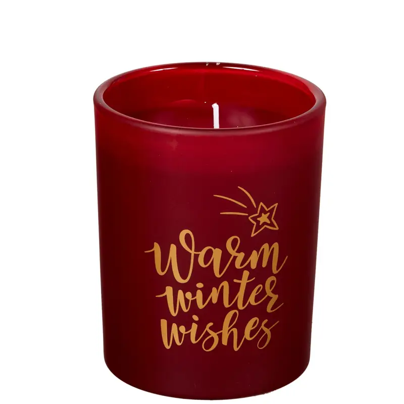 Weihnachts-Duftkerze „Warm Winter Wishes“ Fireside Warmth 45 h