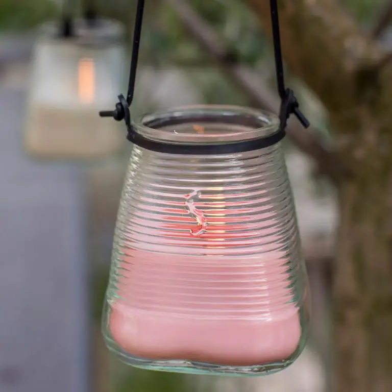 Citronella-Duftkerze zum Aufhängen „Hawaii Blüte“ 45 h