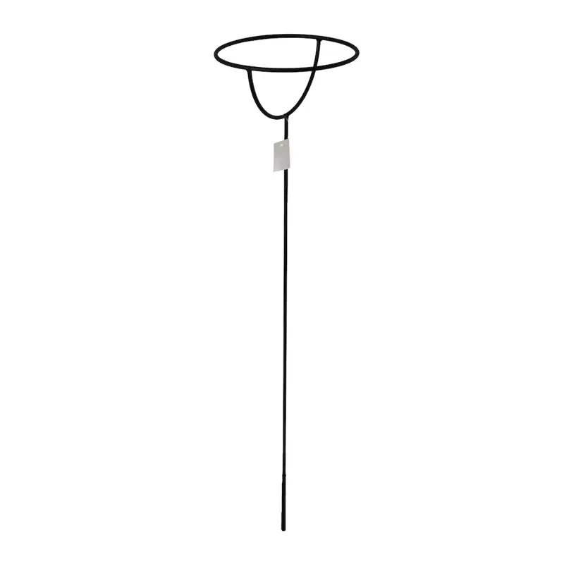 Kerzenhalter Garten zum Stecken, Metall Schwarz, 100 cm
