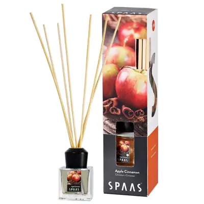 Raumduft Apfel Zimt mit Duftstäbchen, 50 ml