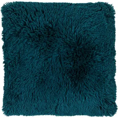 Kissen „Bodrum“ Türkis (Dunkel) 45 × 45 cm inkl. Füllung