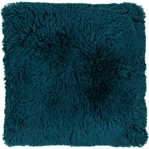 Kissen „Bodrum“ Türkis (Dunkel) 45 × 45 cm inkl. Füllung