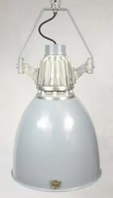 Deckenlampe XXL Industrial Grau Colmore Ø 33 × 73 cm E27