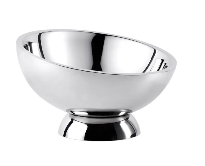 Champagnerbowl doppelwandig Edelstahl 43 cm