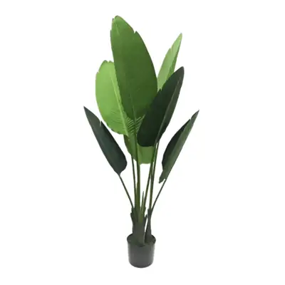 Künstliche Bananenpflanze 80 cm mit Topf – B-Ware
