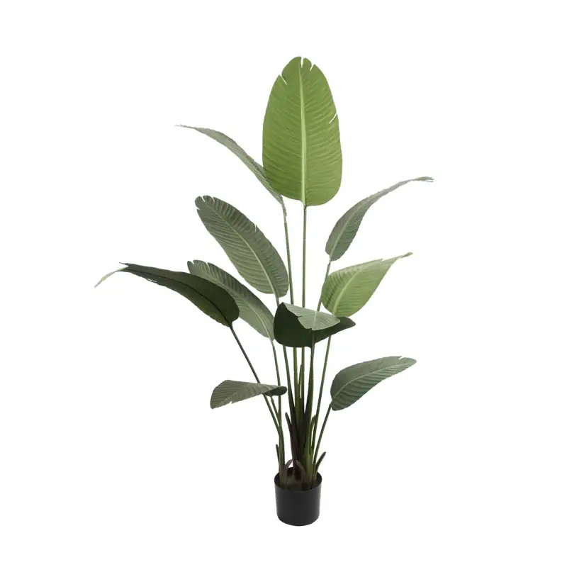 Künstliche Bananenpflanze 160 cm mit Topf