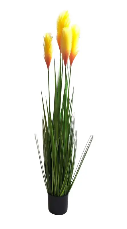 Künstliches Gras 136 cm mit Topf