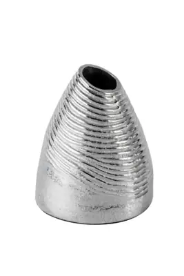 Vase Aluminium Silber 21 cm