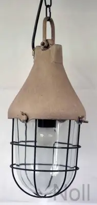 Deckenlampe Industrial Gitter Colmore Ø 18 cm E27