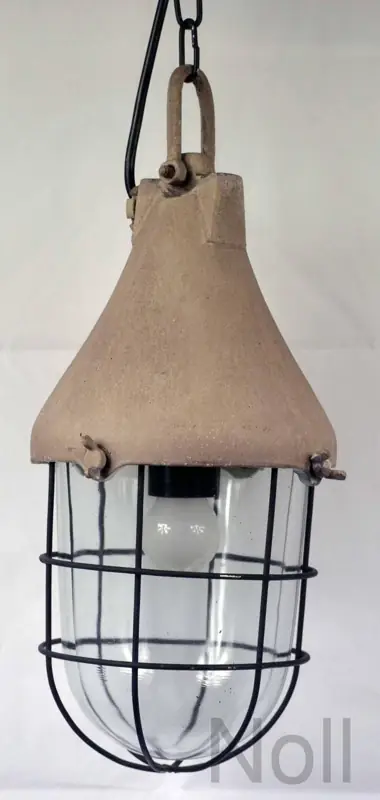 Deckenlampe Industrial Gitter Colmore Ø 18 cm E27