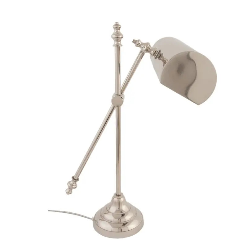 Bürolampe Tischlampe Silber Metall Clayre & Eef 64 × 58 × 39 cm