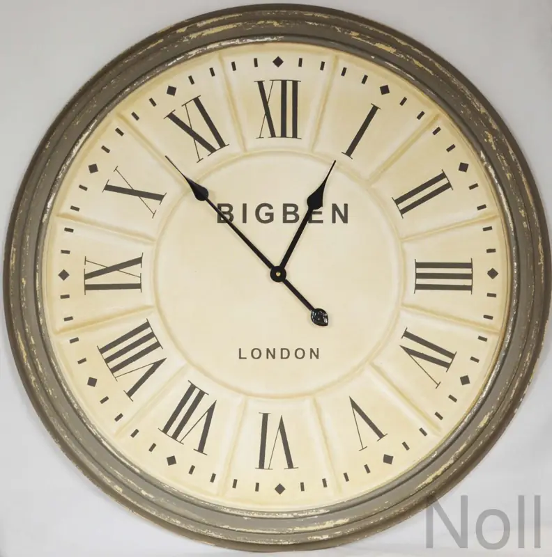 Wanduhr XXL „Grand Hotel“ Ø 80 cm – Colmore