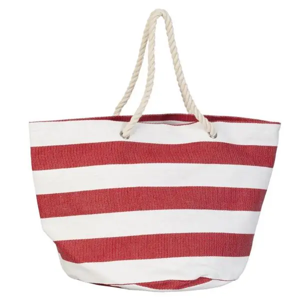 Strandtasche Sommer aus Baumwolle 59 × 35 cm – Clayre & Eef