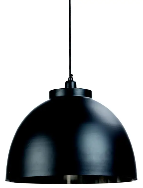 Deckenlampe Schwarz-Nickel Metall Light & Living Ø 45 cm E27