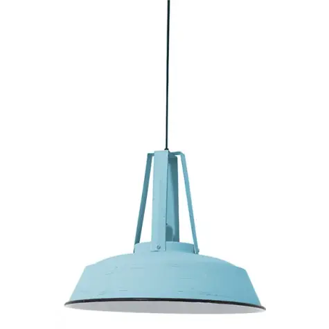 Deckenlampe Hellblau Beach Look Light & Living Ø 34 cm E27