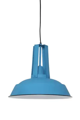 Deckenlampe Turquoise Wash und Weiß Light & Living Ø 34 cm E27