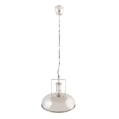 Deckenlampe Silber Metall Clayre & Eef Ø 51,5 cm E27