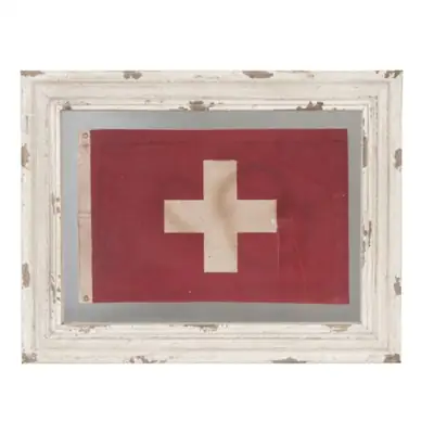 Wandbild Flagge von Clayre & Eef 48 × 37 cm