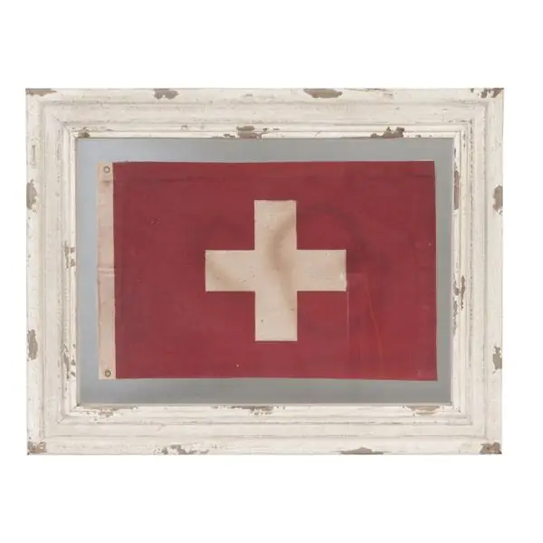 Wandbild Flagge von Clayre & Eef 48 × 37 cm