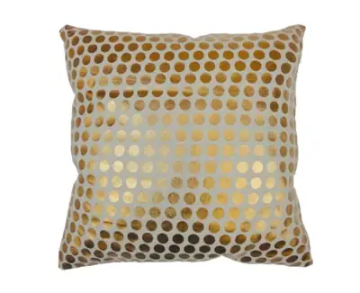 Dekokissen Gold 45 × 45 cm inkl. Füllung von 2LIF