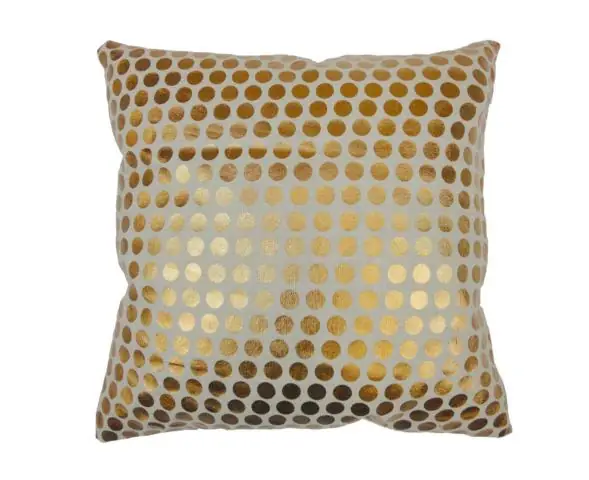 Dekokissen Gold 45 × 45 cm inkl. Füllung von 2LIF