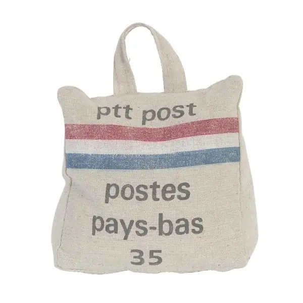 Türstopper Postsack Clayre & Eef Beige 17 × 17 cm